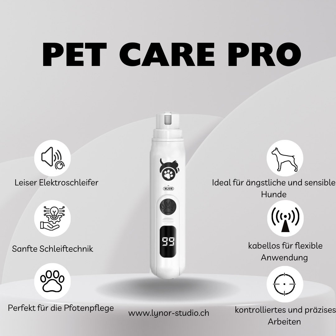 Elektrischer Krallenschleifer mit LCD Display